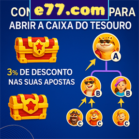 e77.com Ganhe R$ 100,00 Gratis